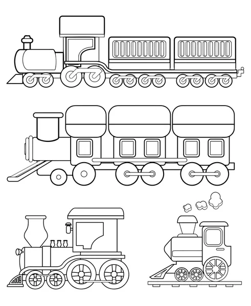 Vector de formas abiertas y cerradas — Archivo Imágenes Vectoriales