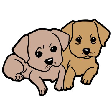 köpek yavrusu vektör