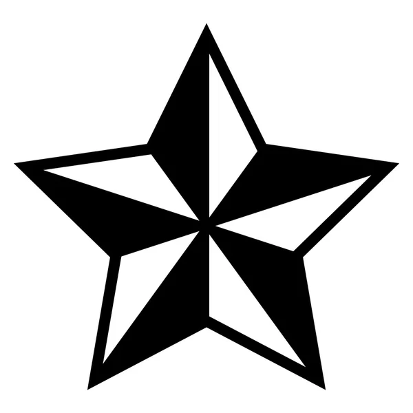 Símbolo estelar —  Vetores de Stock