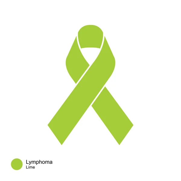 Lymphom-Schleifenvektor — Stockvektor