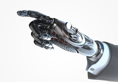 Yüksek Kaliteli Robotik Mekanik El Tasarımı Konsepti