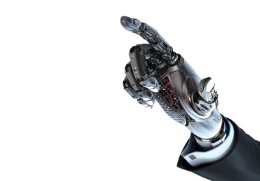 Yüksek Kaliteli Robotik Mekanik El Tasarımı Konsepti