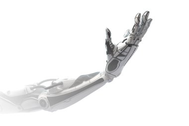 Robot El Yüksek Detaylı Kavramsal Tasarım