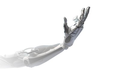 Robot El Yüksek Detaylı Kavramsal Tasarım