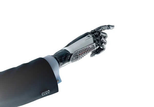 Hög kvalitet Robotic mekanisk hand design Concept — Stockfoto