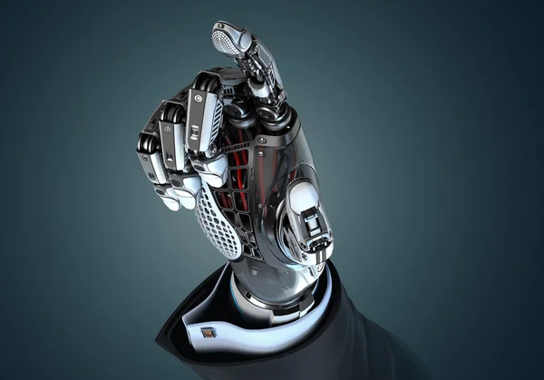 De înaltă calitate Robotic Mechanical Hand Design Concept — Fotografie, imagine de stoc