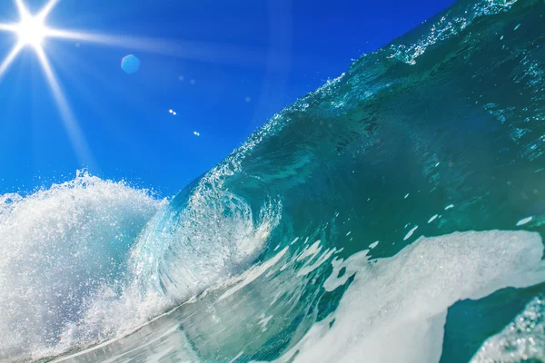 Beautiful Ocean Breaking Wave — Stock Photo, Image