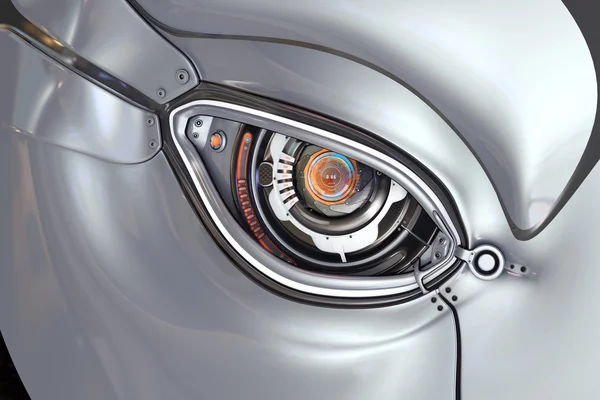 Futuristic cyber eye — Stock Photo, Image