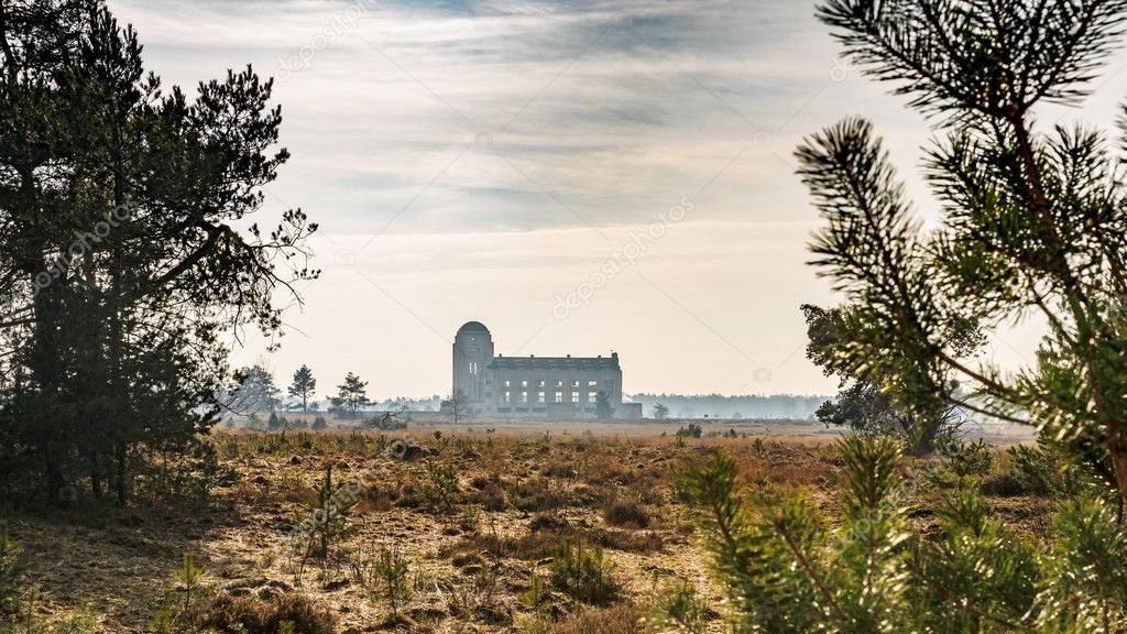 Radio Kootwijk Architecture building, Gelderland, Holland