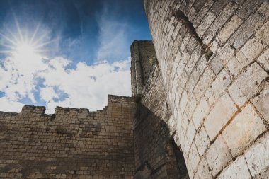 Kale ve donjon loches, Fransa, Loire va Fransız şehir