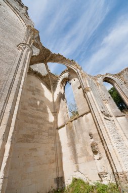 Eski kilise ve manastır kalıntıları Loire Valley, Fransa için,