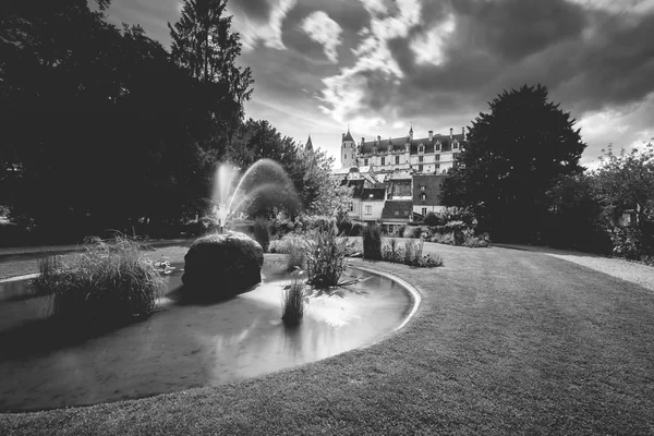 Königlicher Palast der französischen Stadt Loches, Frankreich, — Stockfoto