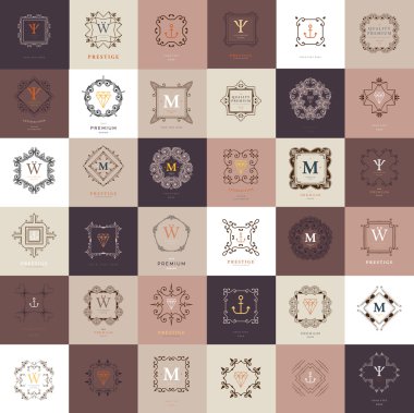 Zarif Vintage çerçeve kümesi