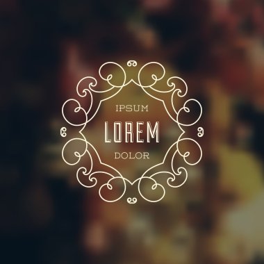 zarif vintage çerçeve