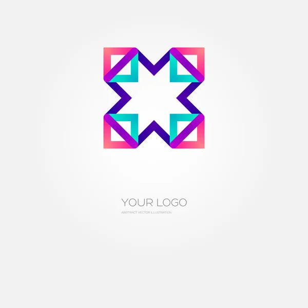 Business logo mall — Stock vektor