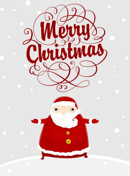 Cartoon Santa Claus — Stockvector