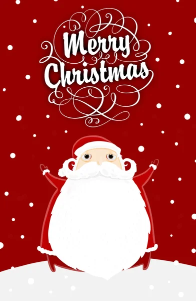 Cartoon Santa Claus — Stock Vector