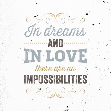 Beyaz üzerine ilham alıntı