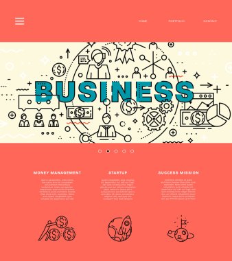 Sayfa Web sitesi tasarım