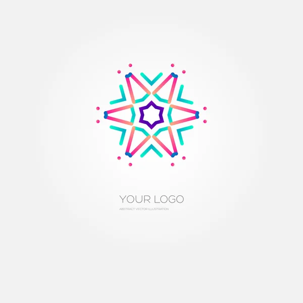 Plantilla de logotipo empresarial — Vector de stock