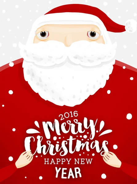 Cartoon Santa Claus — Stockvector