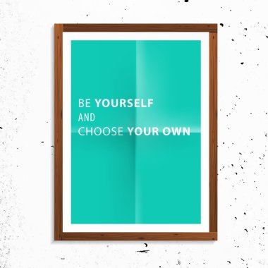 ilham alıntı olduğunu poster