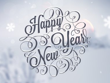 Beyaz renkli Noel Tebrik Kartı