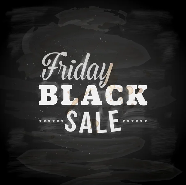 Black Friday vente élément design — Image vectorielle