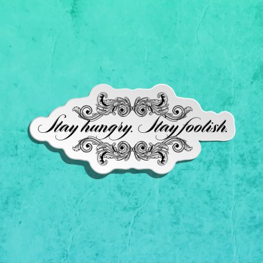 Kağıt üzerine İlham Verici Alıntı