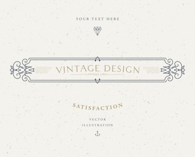 zarif vintage çerçeve