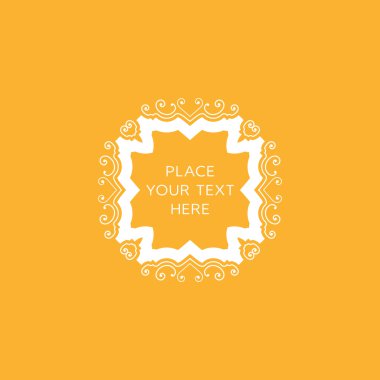 zarif vintage çerçeve