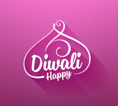 Mutlu bayramlar tipografik etiket