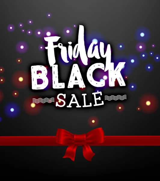 Black Friday Vente Design Elemen — Image vectorielle