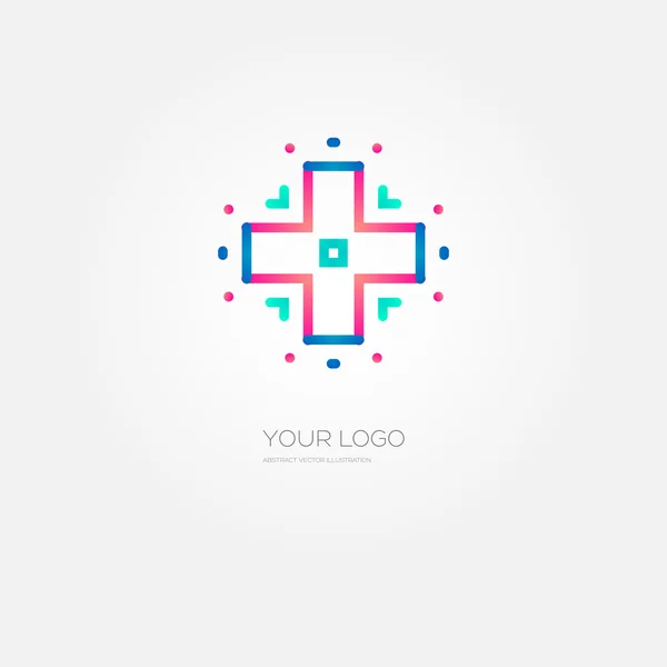 Plantilla de logotipo empresarial — Vector de stock