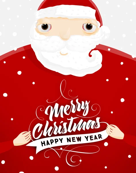 Cartoon Santa Claus — Stock Vector