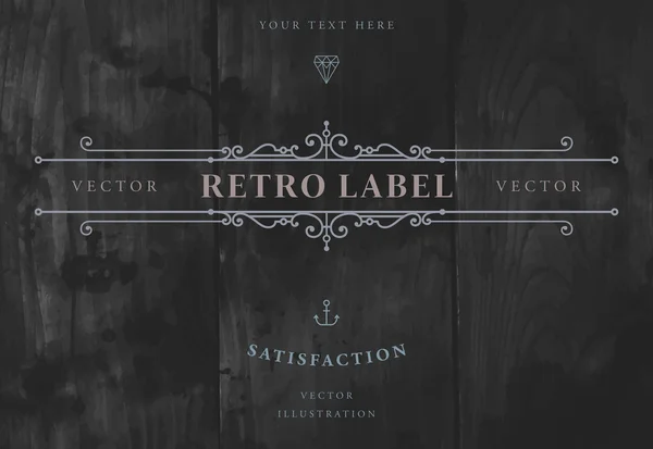 Elegant vintage frame — Stockvector