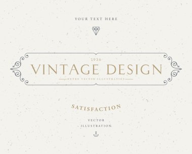 zarif vintage çerçeve