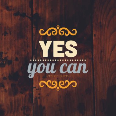 Ahşap üzerine ilham alıntı