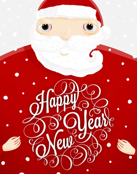 Cartoon Santa Claus — Stock Vector