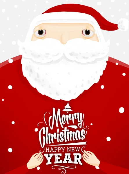 Cartoon Santa Claus — Stock Vector