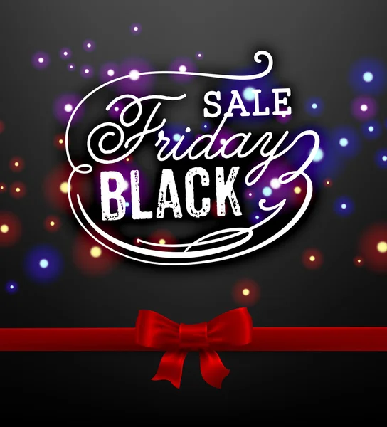 Black Friday Vente Design Elemen — Image vectorielle