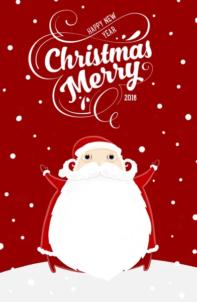 Cartoon Santa Claus — Stockvector