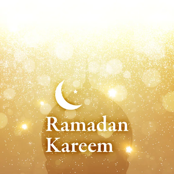 Ramadan Greeting Card — Stock Vector