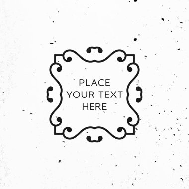 zarif vintage çerçeve