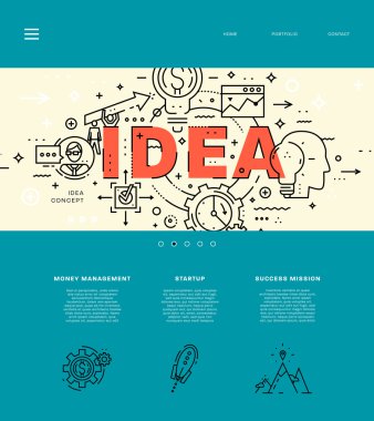 Sayfa Web sitesi tasarım