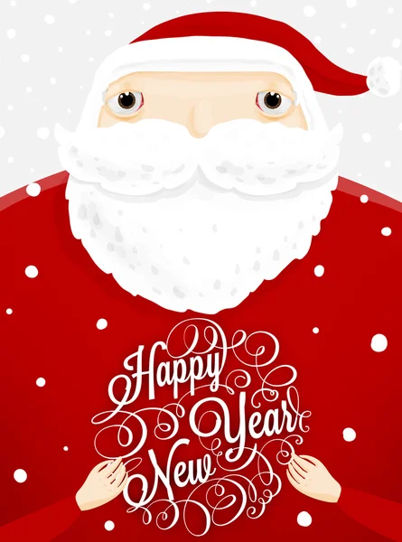 Cartoon Santa Claus — Stock Vector