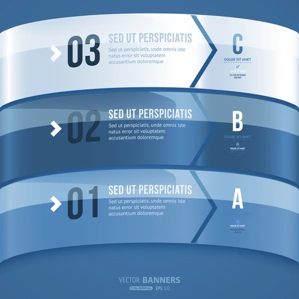 Modelo de design empresarial — Vetor de Stock