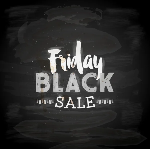 Black Friday vente élément design — Image vectorielle