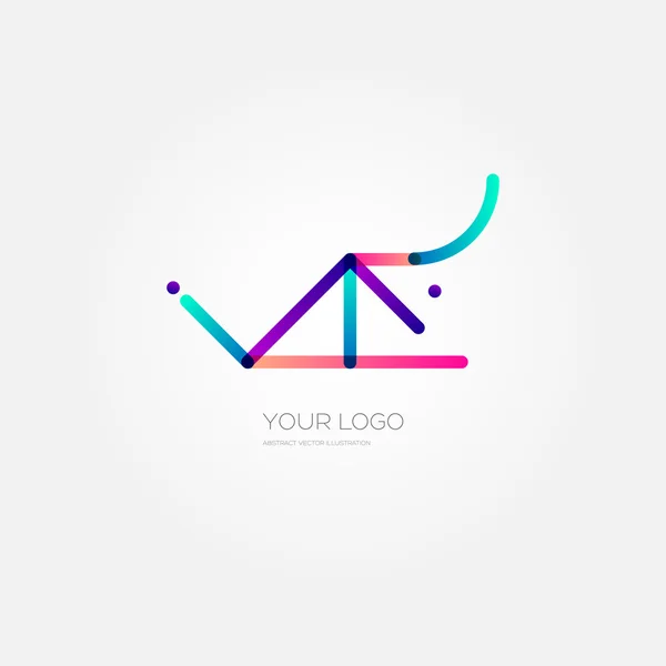 Modèle de logo d'entreprise — Image vectorielle