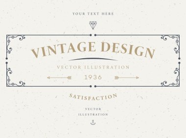 zarif vintage çerçeve